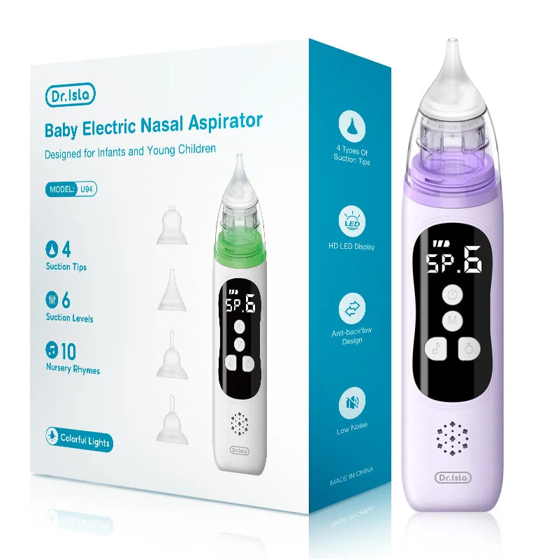 Aspirador nasal eléctrico