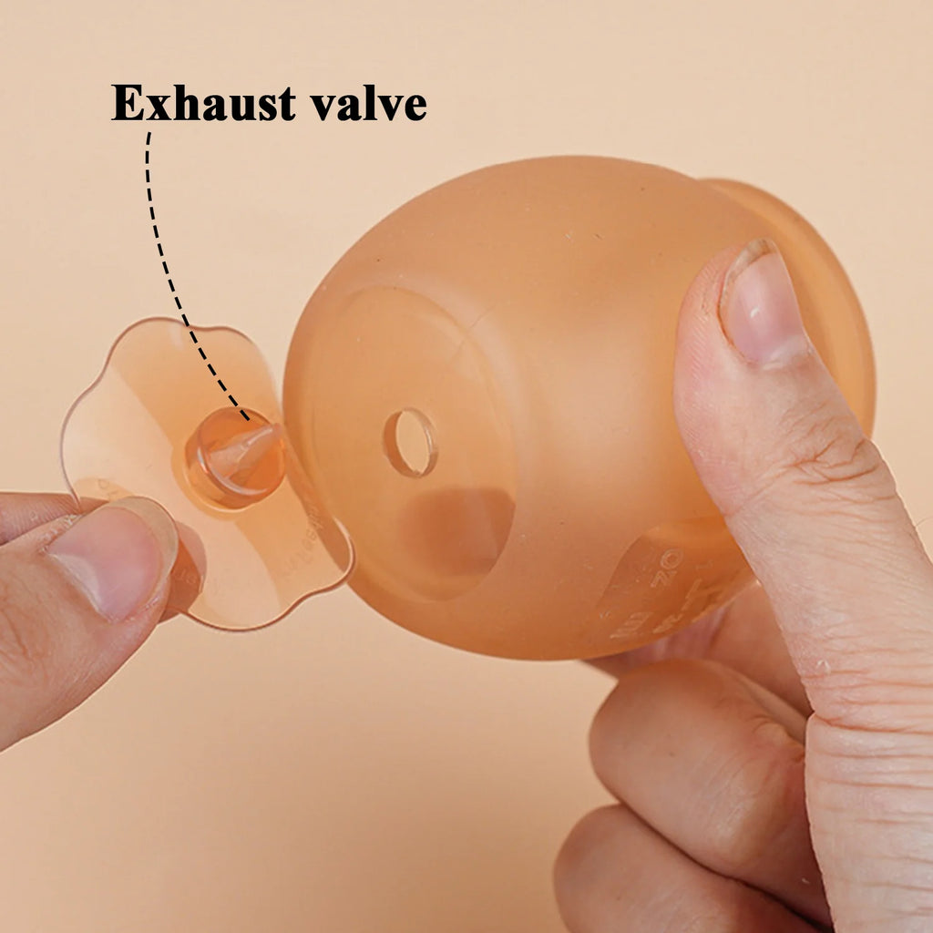 Biberón de silicona recién nacido anticólicos