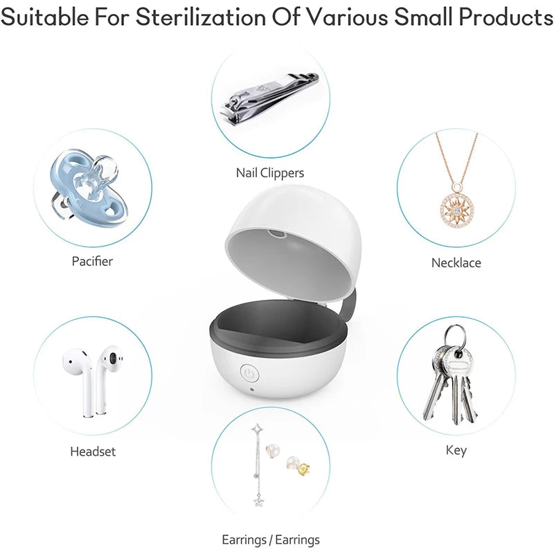 Esterilizador portátil para chupetes