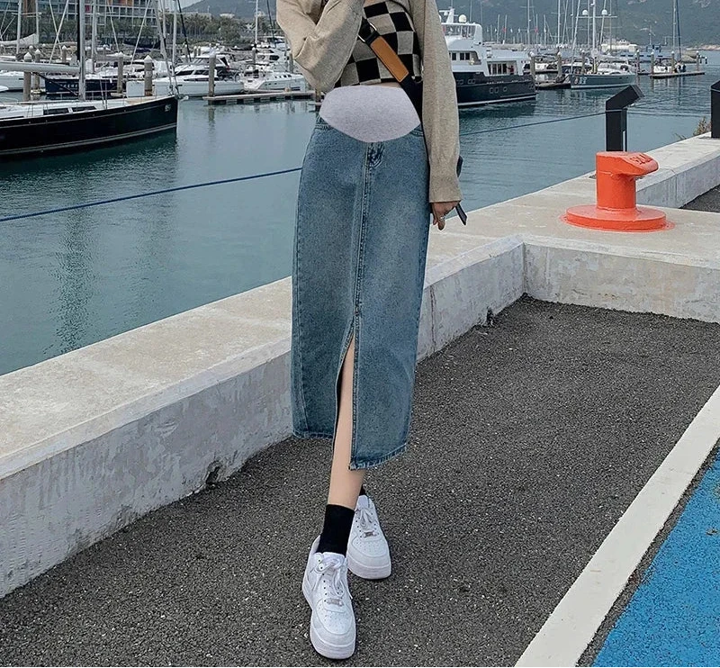 Falda vaquera Claris