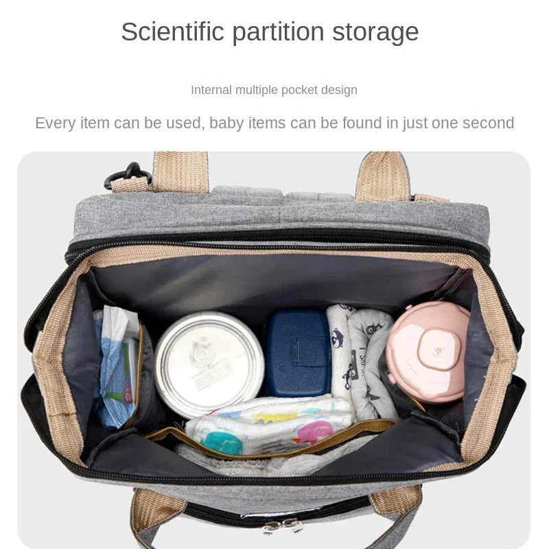 Mochila maternal transformable