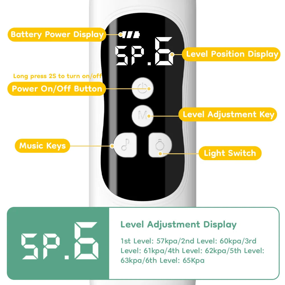Aspirador nasal eléctrico